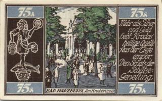 Német Birodalom/Weimari Köztársaság Braunschweig 1921. 10Pf + 25 Pf + 50 Pf + 75 Pf komplett sor! T:...