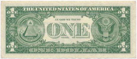 Amerikai Egyesült Államok 1961-1962. (1957A) 1$ "Silver Certificate - kisméretű", kék pecs...