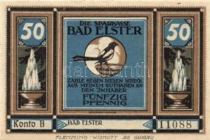 Német Birodalom/Weimari Köztársaság Elster 1922. 25Pf + 50Pf + 75Pf + 1M + 2M 5klf teljes sor T:I