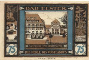 Német Birodalom/Weimari Köztársaság Elster 1922. 25Pf + 50Pf + 75Pf + 1M + 2M 5klf teljes sor T:I