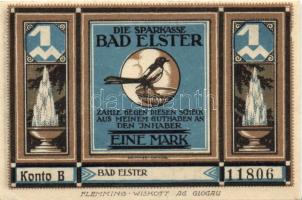 Német Birodalom/Weimari Köztársaság Elster 1922. 25Pf + 50Pf + 75Pf + 1M + 2M 5klf teljes sor T:I