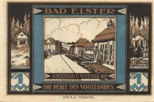 Német Birodalom/Weimari Köztársaság Elster 1922. 25Pf + 50Pf + 75Pf + 1M + 2M 5klf teljes sor T:I