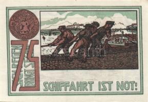 Német Birodalom/Weimari Köztársaság Frohse 1921. 25Pf + 50Pf + 75Pf 3klf teljes sor T:I