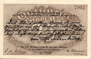 Német Birodalom/Weimari Köztársaság Kahla 1921. 25 Pf + 50 Pf + 75 Pf 3 klf. teljes sor T:I-