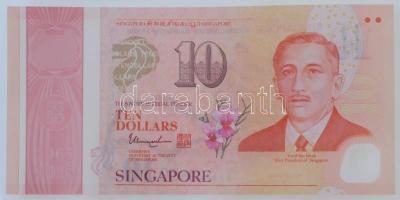 Szingapúr 2015. 10$ Függetlenség 50. évfordulója T:I Singapore 2015. 10 Dollars 50th Anniversary of Independence C:UNC
