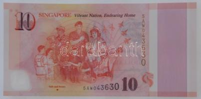 Szingapúr 2015. 10$ "Függetlenség 50. évfordulója" T:I
Singapore 2015. 10 Dollars "5...