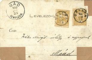 1900 Tállya, Zathureczky Ervin kiadása (r)