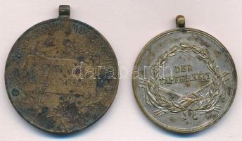 1898. "Jubileumi Emlékérem Fegyveres Erő Számára / Signum memoriae (AVSTR)" Br kitüntetés ...