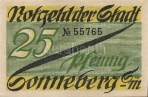 Német Birodalom/Weimari Köztársaság Sonneberg 1921. 10 Pf + 25 Pf + 50 Pf
3 klf. teljes sor T:I