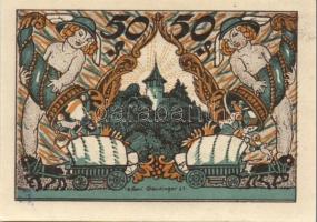 Német Birodalom/Weimari Köztársaság Sonneberg 1921. 10 Pf + 25 Pf + 50 Pf
3 klf. teljes sor T:I