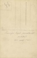 1916 Sándor villa. Lövinger Lipót őrmestertől / WWI Austro-Hungarian K.u.K. military, officers. phot...