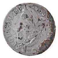 Lengyel Királyság / Ujazdow 1682TLB 6Gr Ag "III. Sobieski János" (3,3g) T:2-,3 karc, oxidá...