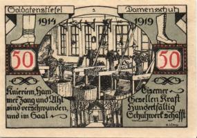 Német Birodalom/Weimari Köztársaság Weissenfels 1921. 50 Pf(6X)
6 klf. teljes sor T:I