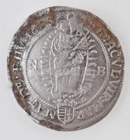 1695N-B/P-O 15kr Ag "I. Lipót" T:2- patina / Hungary 1695N-B/P-O 15 Kreuzer Ag "Leopo...