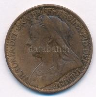 Nagy-Britannia 1900. 1p Br Viktória T:2- kis ph. Great Britain 1900. 1 Penny Br Victoria C:VF small edge error Krause KM#790