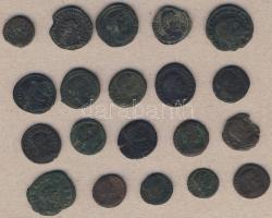 Római Császárság 20db kisbronz T:vegyes