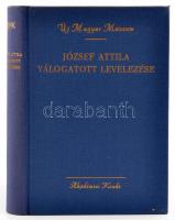József Attila válogatott levelezése. Új Magyar Múzeum. 11. Bp., 1976, Akadémiai Kiadó. Kiadói egészvászon-kötés, kiadói papír védőborítóban.