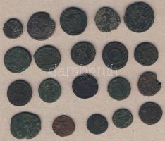 Római Császárság 20db kisbronz T:vegyes
