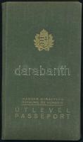 1939 Keményfedeles útlevél