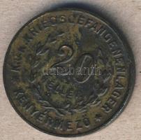 Kenyérmező/hadifogolytábor 1915. 20f T:3