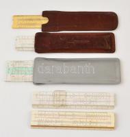 5 db logarléc, tokkal és tok nélkül