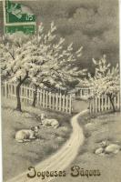 41 db régi motívumlap: hölgyek, művészlapok, üdvözlőlapok, szerelmespárok, fotók, grafikai lapok veg...