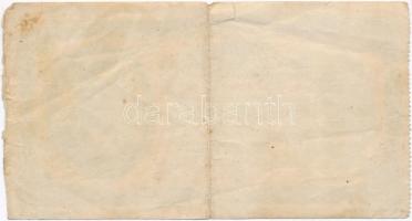 Budapest 1930. "Revíziós Pengő" arcképes változat, kitöltött, hátoldalán felülbélyegzés T:...