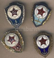 Szovjetunió 4klf db katonai zománcozott kitüntetés T:2