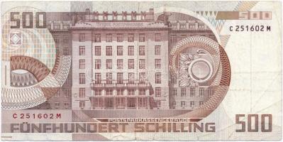 Ausztria 1985 (1986). 500Sch T:III
Austria 1985 (1986). 500 Schilling C:F
Krause 151