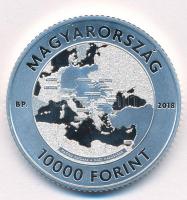 2018. 10.000Ft Ag "Az I. világháború befejezésének 100. évfordulója" T:PP
