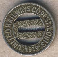 USA 1919. "St.Louis-United Railways Co." token T:2