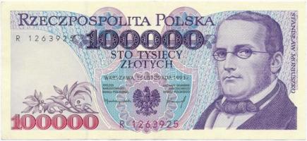 Lengyelország 1993. 100.000Zl T:II  Poland 1993. 100.000 Zlotych C:XF Krause KM#160