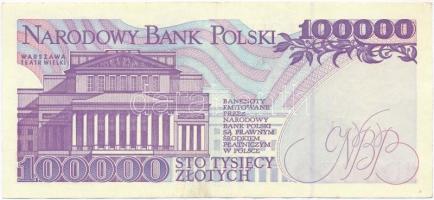Lengyelország 1993. 100.000Zl T:II 
Poland 1993. 100.000 Zlotych C:XF
Krause KM#160