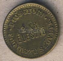 cca 1910. "Diósgyőri Fogyaszt. Szövetkezet-2kr. élesztő" élelmiszerbárca T:2/3
