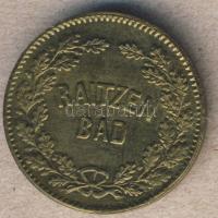 cca Századforduló "Rátz Fürdő" fürdőbárca T:2