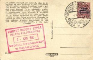 Marszalek Pilsudski z Oficerami swego sztabu po przewrocie majowym w r. 1926 Idzie Ulicami Warszawy ...