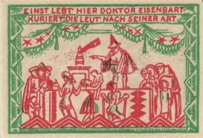 Német Birodalom/Weimari Köztársaság/ Magdeburg 1921. 50Pf(4x) 4klf, teljes sor T:I