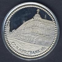 NSZK 1987. "Fürtenfeldbruck-Commerzbank" Alu emlékérem T:PP