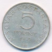 1948. 5Ft Ag "Petőfi" T:1-
Adamo EM1