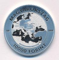 2018. 10.000Ft Ag "Az I. világháború befejezésének 100. évfordulója" T:PP