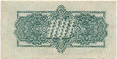 Csehszlovákia 1944. 100K T:III 
Czechoslovakia 1944. 100 Korun C:F Krause 48.a