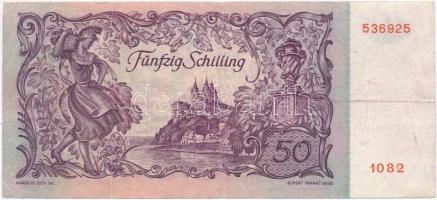 Ausztria 1951. 50Sch T:III,III-
Austria 1951. 50 Schilling C:F,VG
Krause KM#130