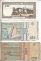 Románia 1941-1994. 5L-10.000L (9x) T:III,III- 
Romania 1941-1994. 5 Lei -10.000 Lei (9x) C:F,VG