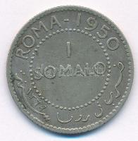 Szomália 1950. 1S Ag T:2-,3 Somalia 1950. 1 Somalo Ag C:VF,F Krause KM#5
