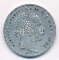 1872KB 1Ft Ag "Középcímer" T:2-
Adamo M15