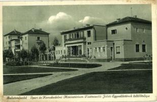 1939 Balatonőszöd, Ipari és Kereskedelmi Minisztérium Tisztviselői Jóléti Egyesületének üdülőtelepe (fl)