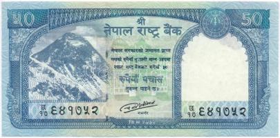 Nepál 2015. 50R T:I- Nepal 2015. 50 Rupees C:AU