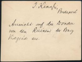 cca 1933 Kinszki Imre (1901-1945) budapesti fotóművész hagyatékából, a szerző által feliratozott - é...