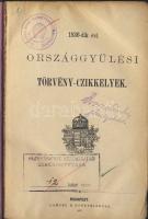 1877 1836-1848 évi országgyűlési és erdélyi törvénycikkelyek + Az 1861-es országbírói értekezlet törvényjavaslatai egy kötetben