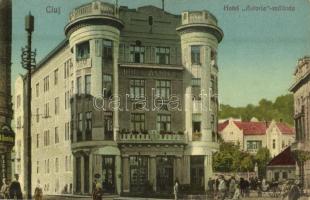 Kolozsvár, Cluj; Astoria szálloda, M. Somlea gyógyszertára / Hotel Astoria, Farmacia / hotel, pharmacy (EK)